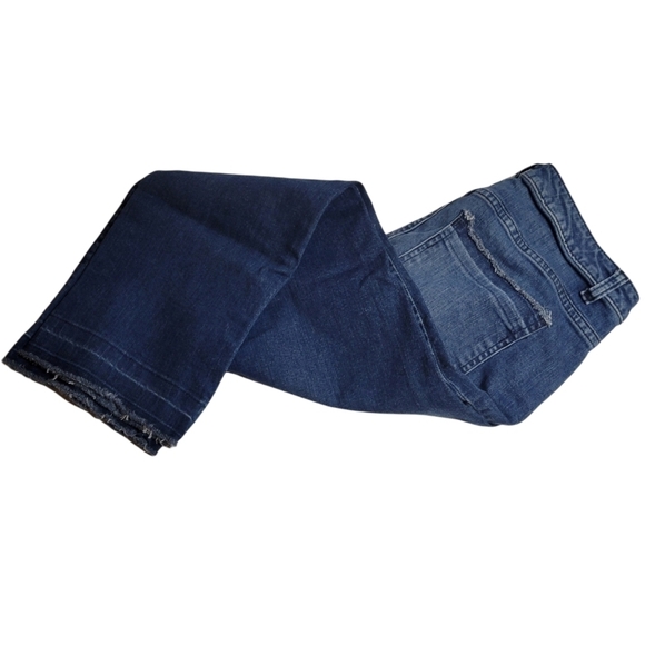 Michael Kors Cropped Ankle Straight Jeans - Picture 7 of 15